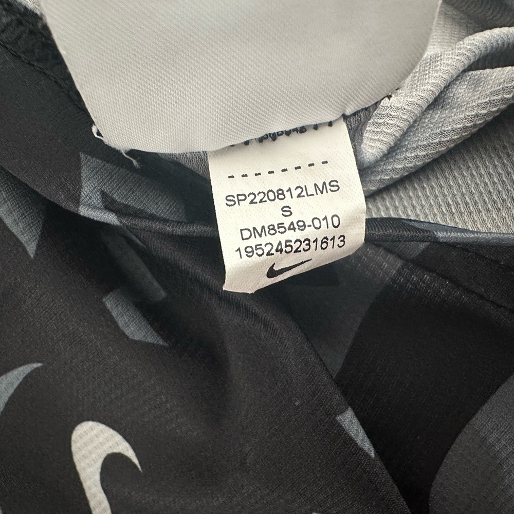 Nike Red and Black Sweatpants for Active Comfort (S 6-7) - Picture 4 of 5